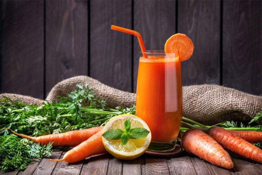kết hợp chanh và cà rốt mang lại hiệu quả giảm cân còn rất bổ dưỡng