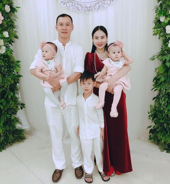 Gia đình nhỏ của CEO Hằng Nguyễn.