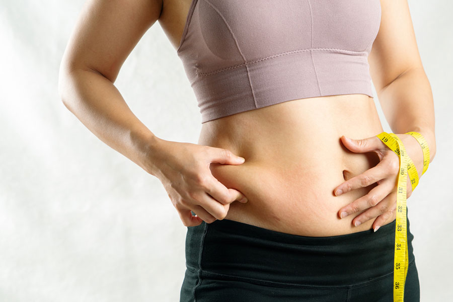 Mỡ bụng là dạng chất béo có hại lưu trữ trong cơ thể
