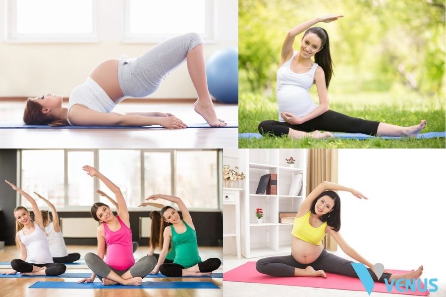Cân bằng nội tiết khi mang thai bằng việc tập yoga