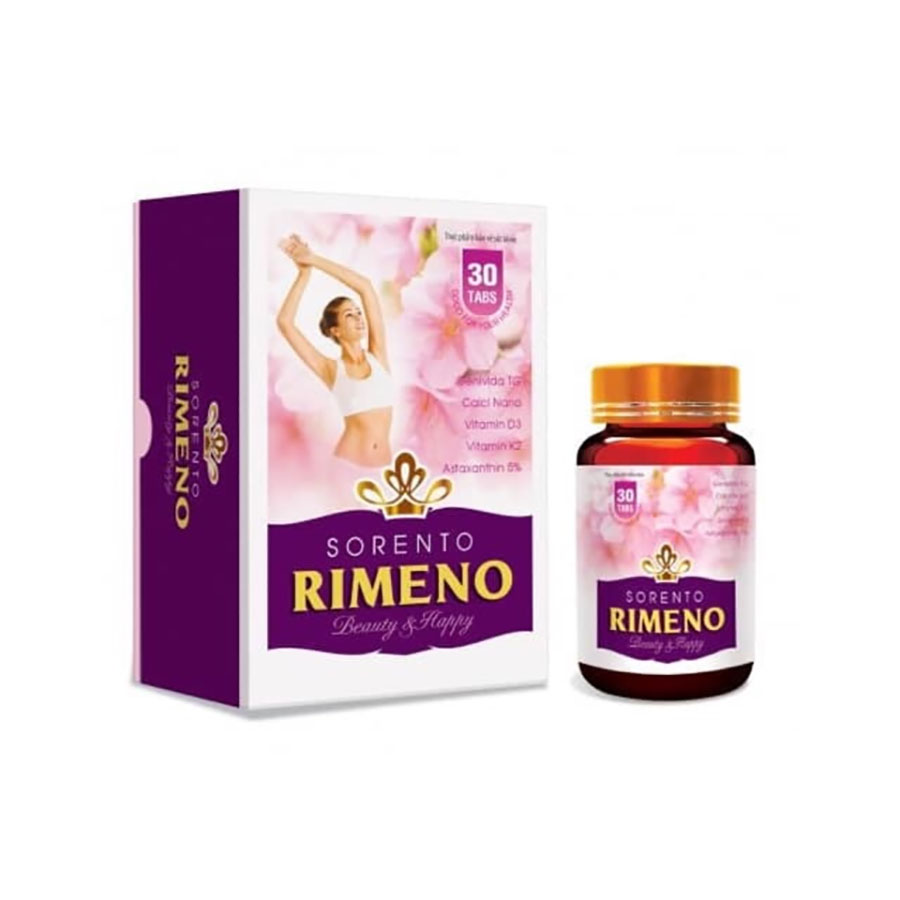 Thực phẩm chức năng tăng nội tiết tố nữ sau sinh Sorento Rimeno