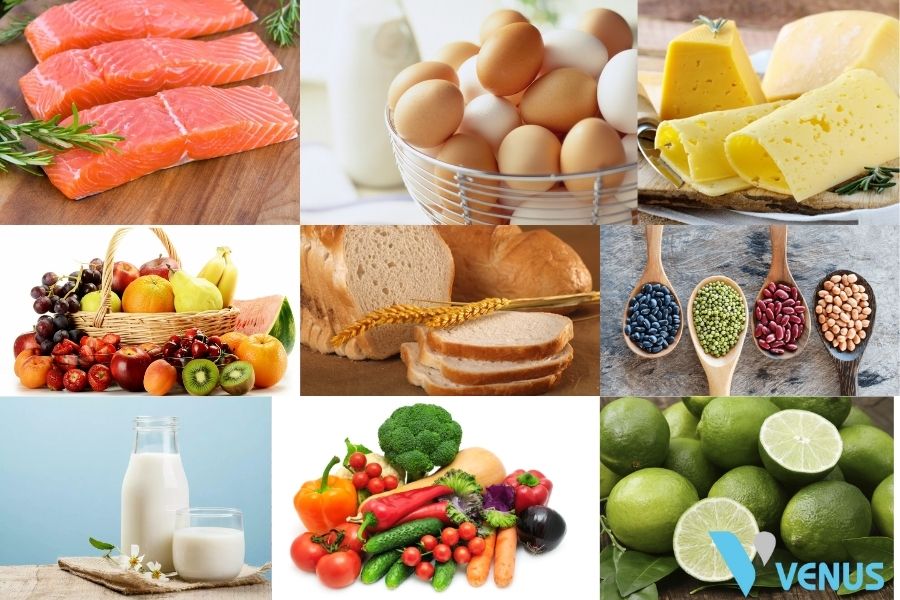 Bổ sung thực phẩm giàu vitamin giúp cân bằng nội tiết