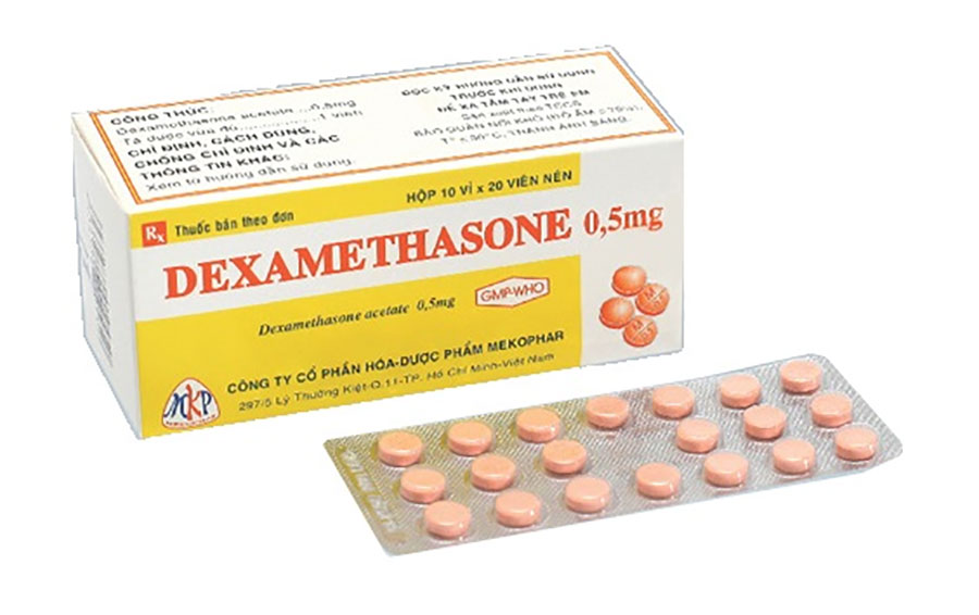 Thuốc nội tiết tố nữ trị mụn Dexamethasone