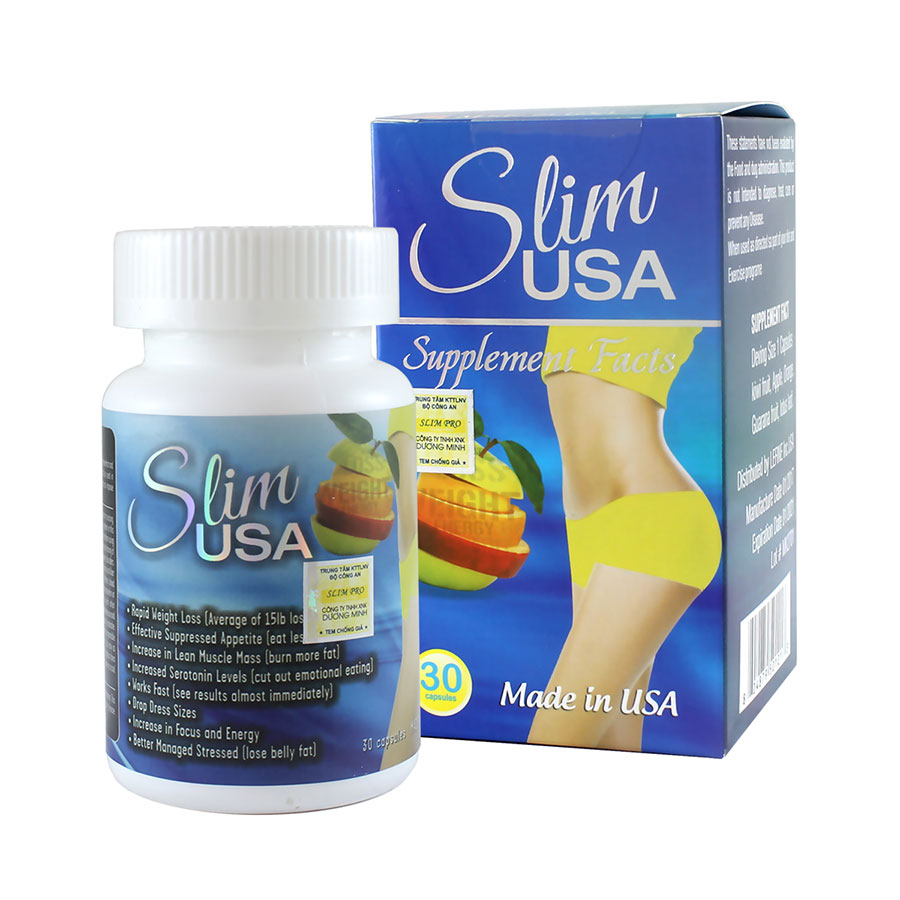 Slim USA - thực phẩm chức năng dành cho người khó xuống cân